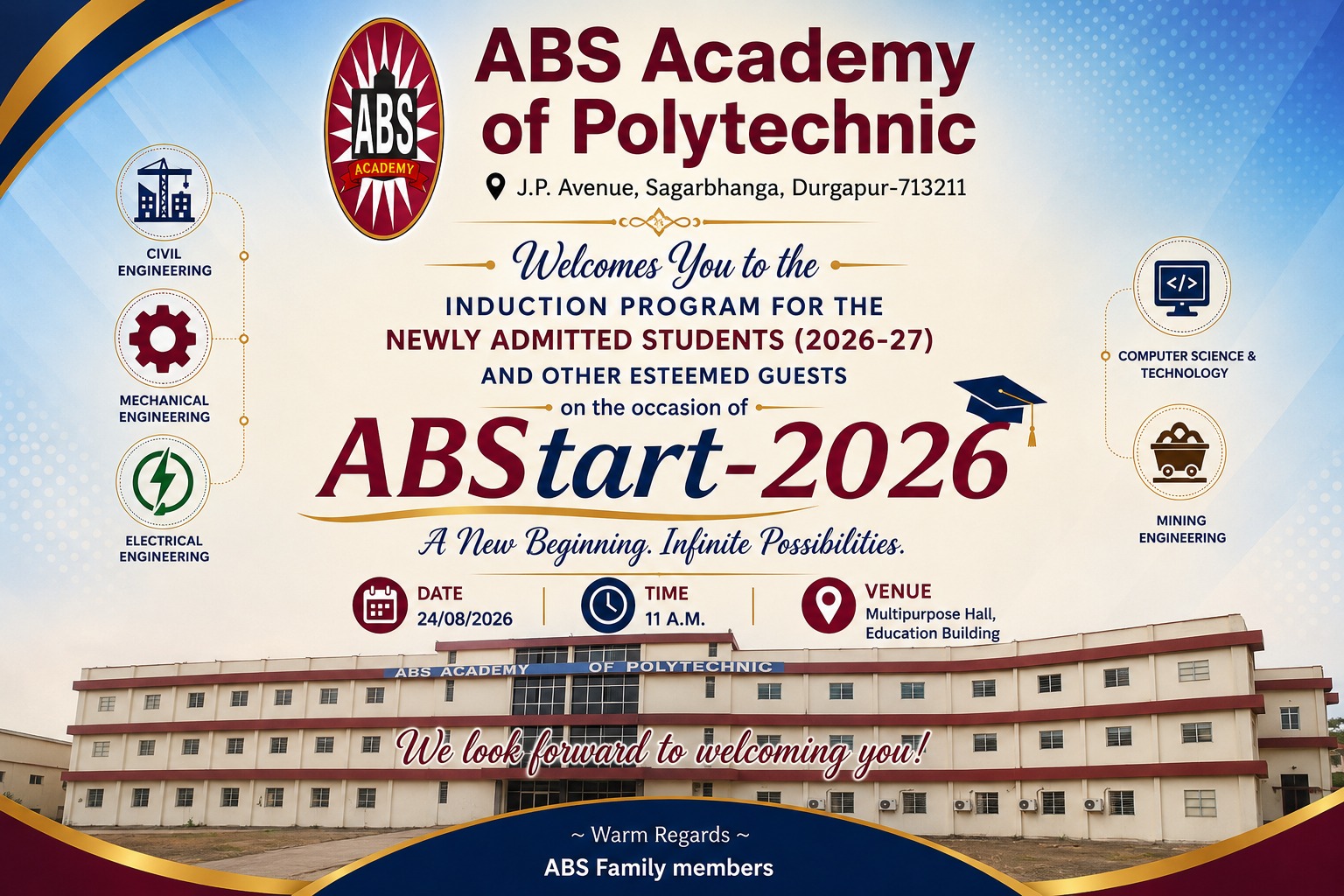 Induction Program at ABS Academy campus
