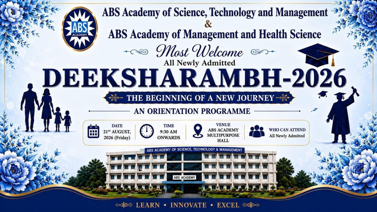 Deeksharambh 2026 at ABS Academy campus
